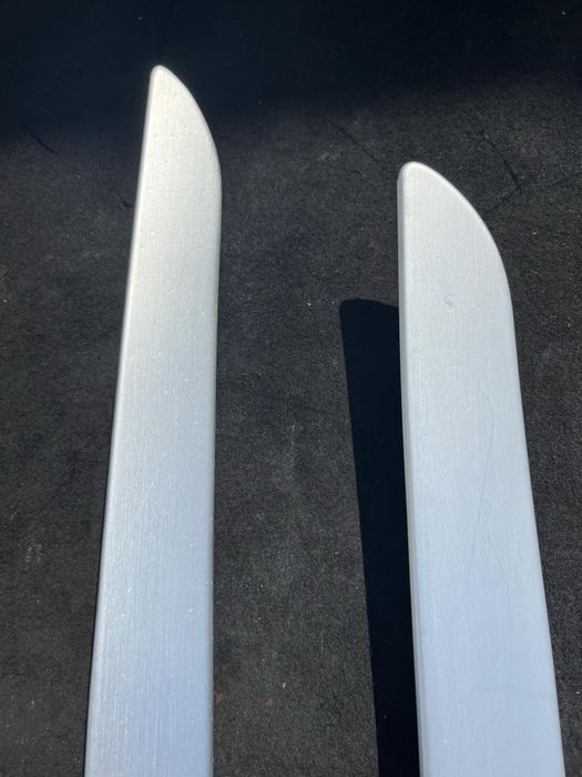 комплект 5 бр лайсни от врати за Audi A6 4f драскан алумин Sline ном 9