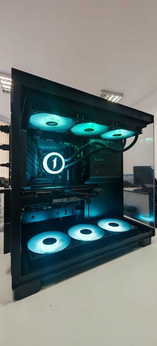 Супер Геймърско PC Intel I7 14700 20/28 Core/64Gb D5/1.5TB SSD/RTX 5070/Гаранция