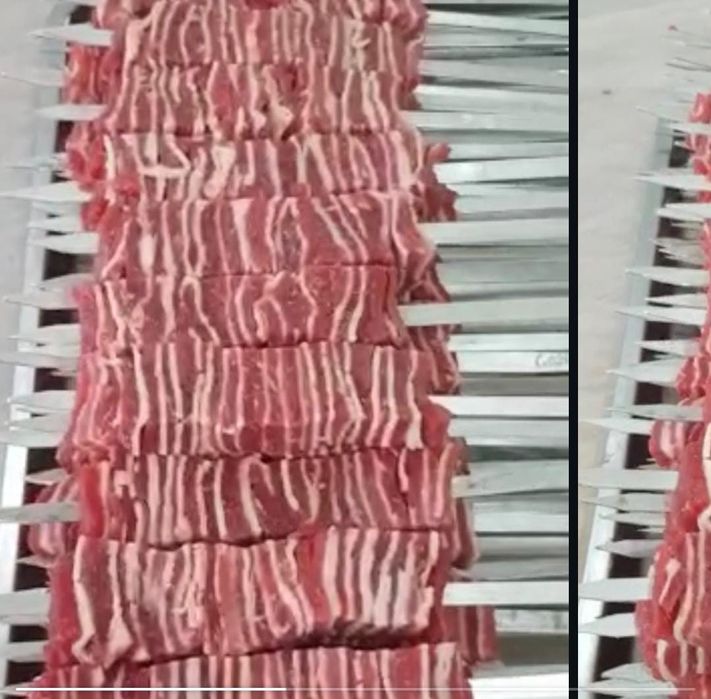 Халал шашлыки с шампуром