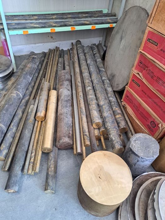 Бронзовые прутки производство России Промконтракт.  Марки О5Ц5С5 Браж9