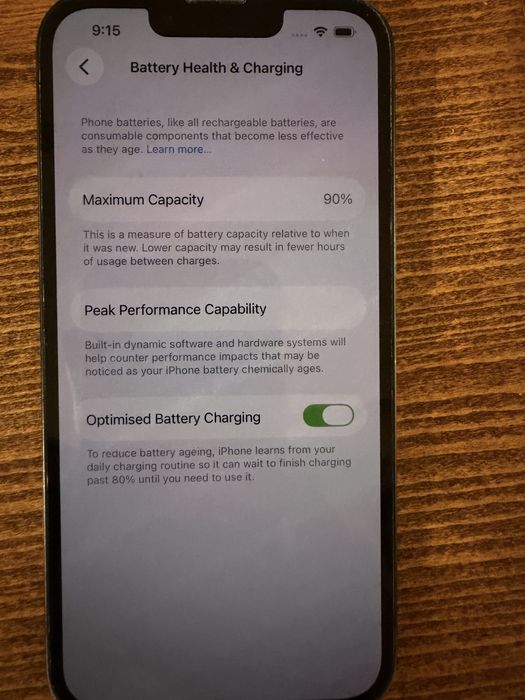 Iphone 14 90% Battery Health