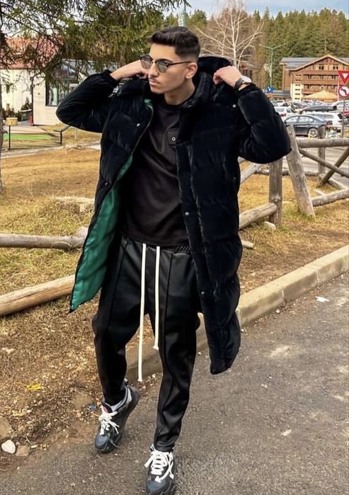 Pantaloni Piele Casual/Elegant , Calitate TOP