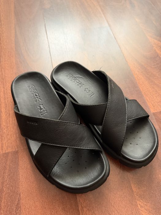 Papuci Geox piele