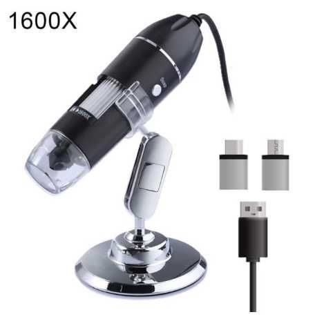 Цифровой Микроскоп, х1600, digital microskop,USB, мобильный,компьютер