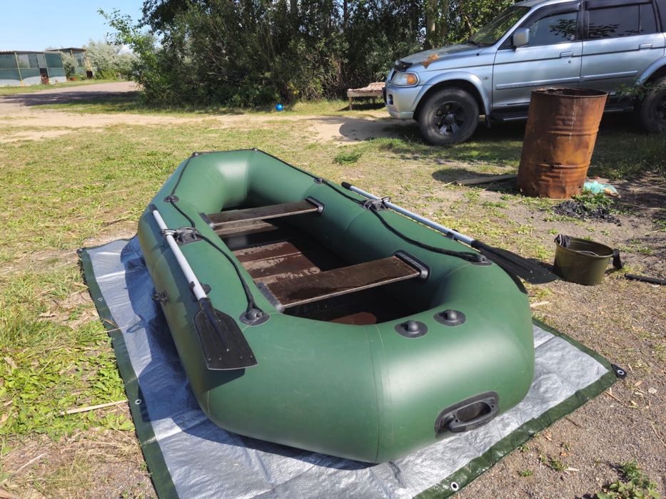 Лодка с эл. мотором