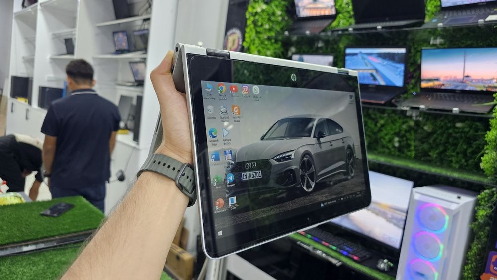 “HP Pavilion x360 / i3 7-avlod / SSD 256 / Sensor”