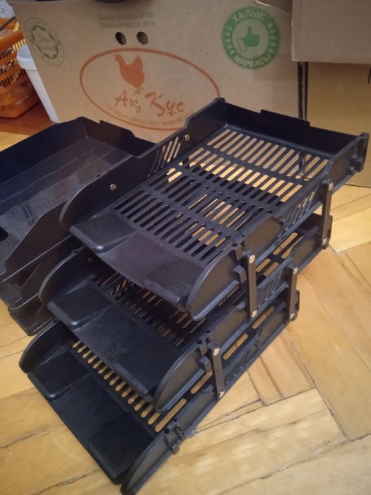 Канцелярские Лотки черные