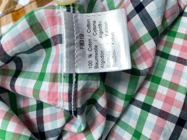 Мъжка карирана риза LACOSTE | XL