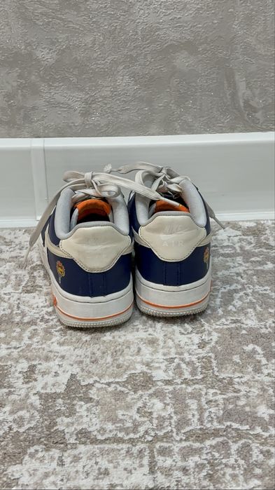 Nike Air Forse 1,сине белые