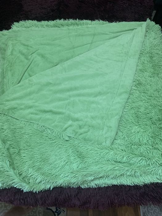 Плед травка новый