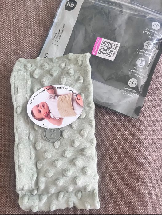 Детская гелевая грелка  от коликов