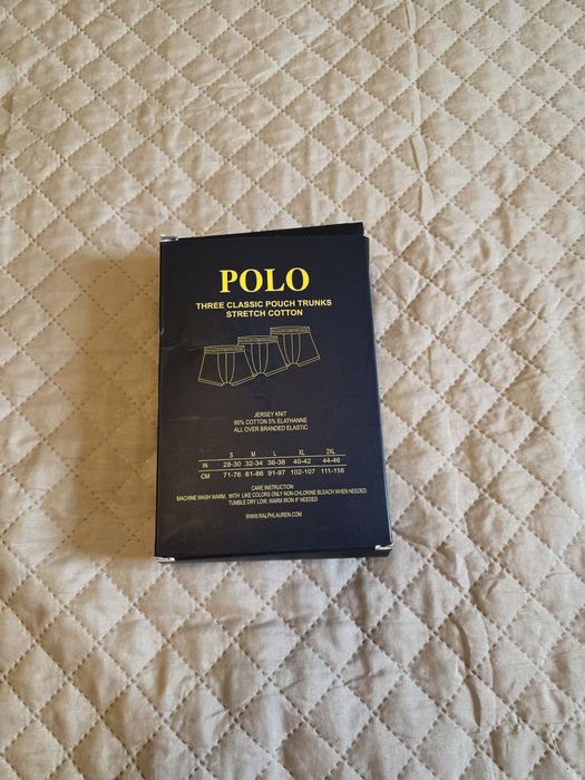 Set 3 perechi de boxeri Polo Ralph Lauren noi