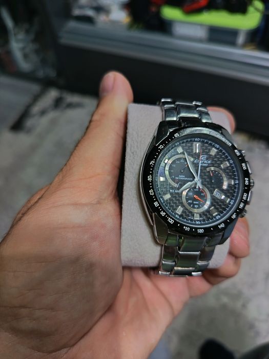 Casio edifice inox carbon