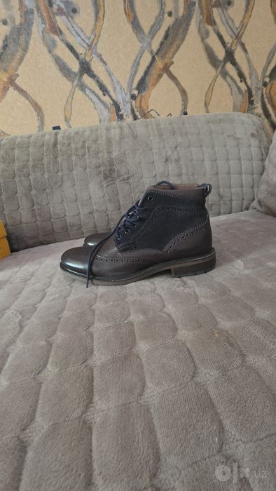 Мужские ботинки  BATA кожа