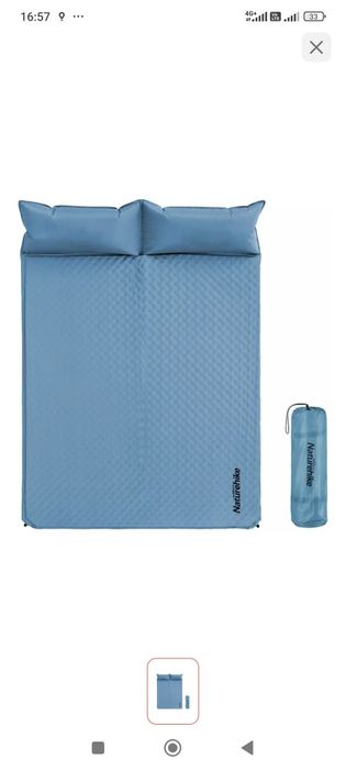 Самонадувающий коврик Naturehike