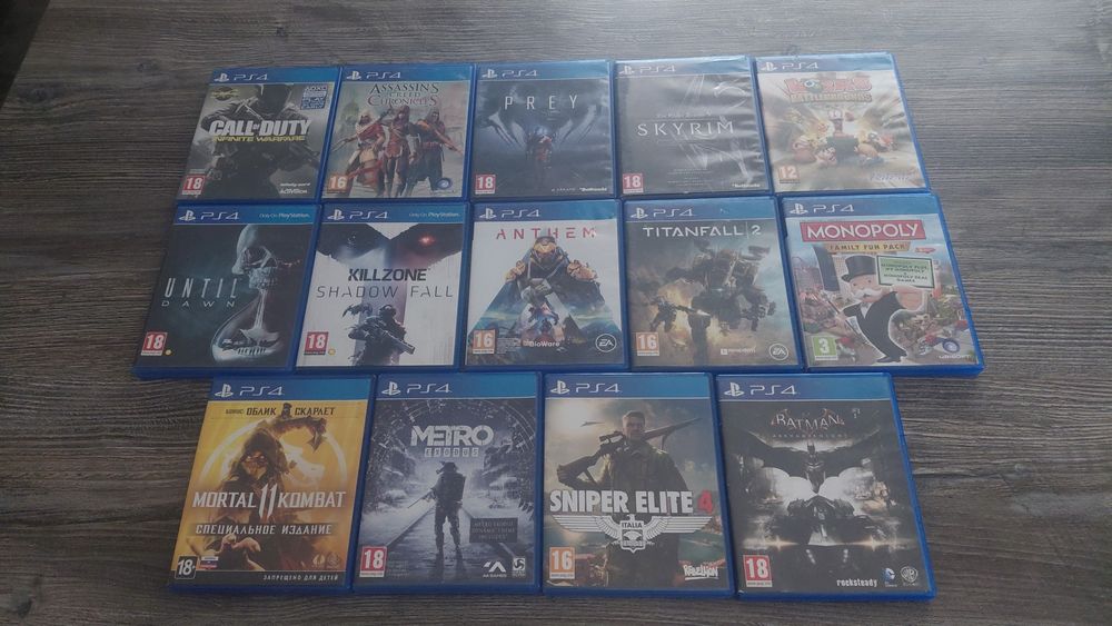 Vând jocuri Ps4 în stare impecabilă