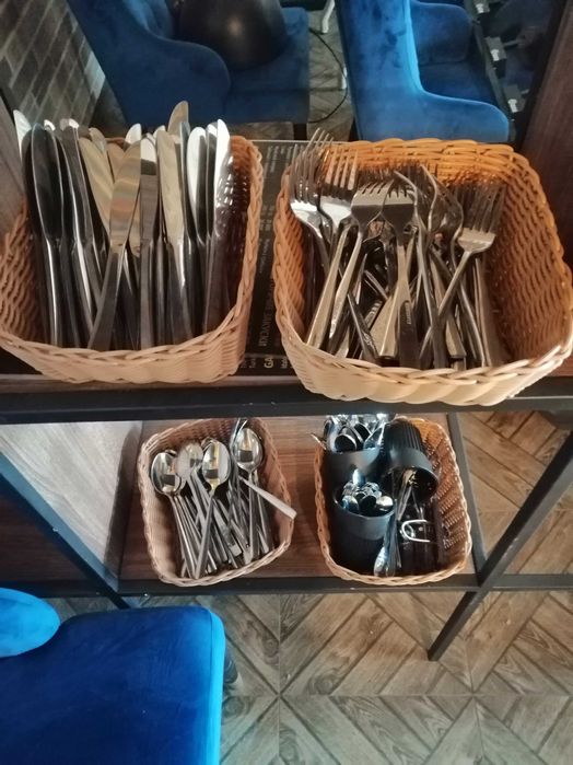 посуда для ресторана, почти новая