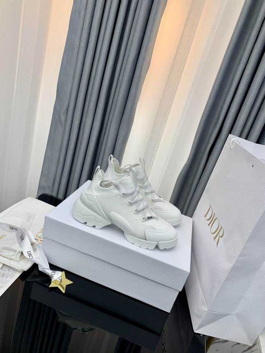 Adidasi Dior D-Connect alb, marimi 35-40, pantofi Premium