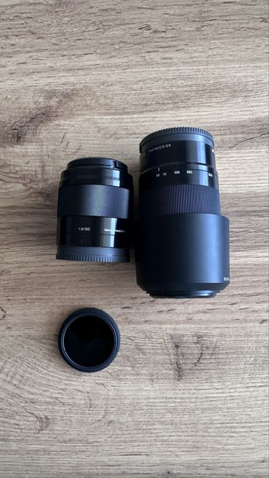 Sony Alpha 6100 + 3 обектива + аксесоари – пълен комплект