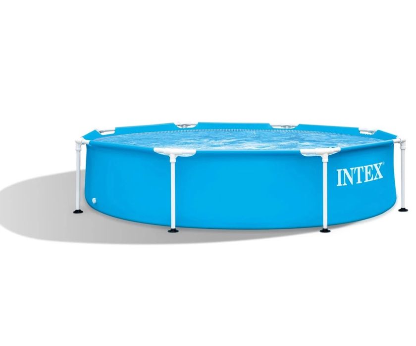 Сглобяем басейн INTEX с рамка, 244 х 51см6