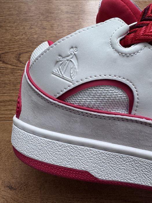 Lanvin Curb Sneakers roșii