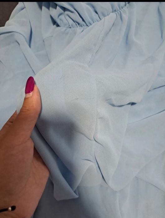 Rochie albastra eleganta
