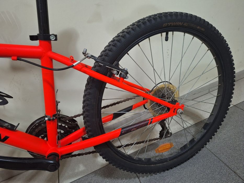 Детски велосипед B’Twin Rockrider 500  24” оранжев