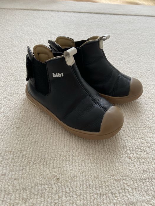 Vand ghete piele pt baieti Bibi Shoes-16 cm-marimea 26