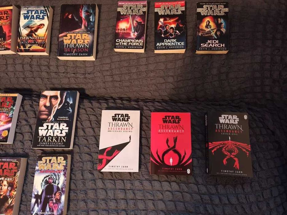 Книги на английски; Star Wars; Jedi; The Force; Dark Side; Thrawn;