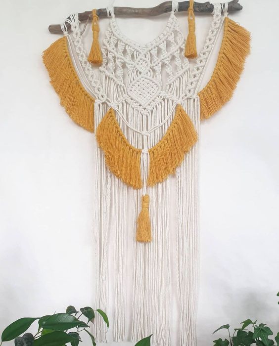 Макраме панно, абажуры, шторы