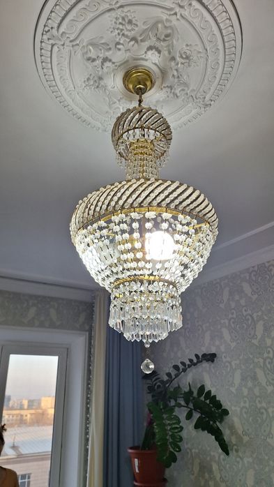 Люстра хрустальная