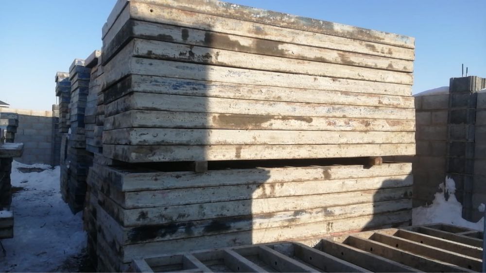 Крупно щитовые опалубки в аренду