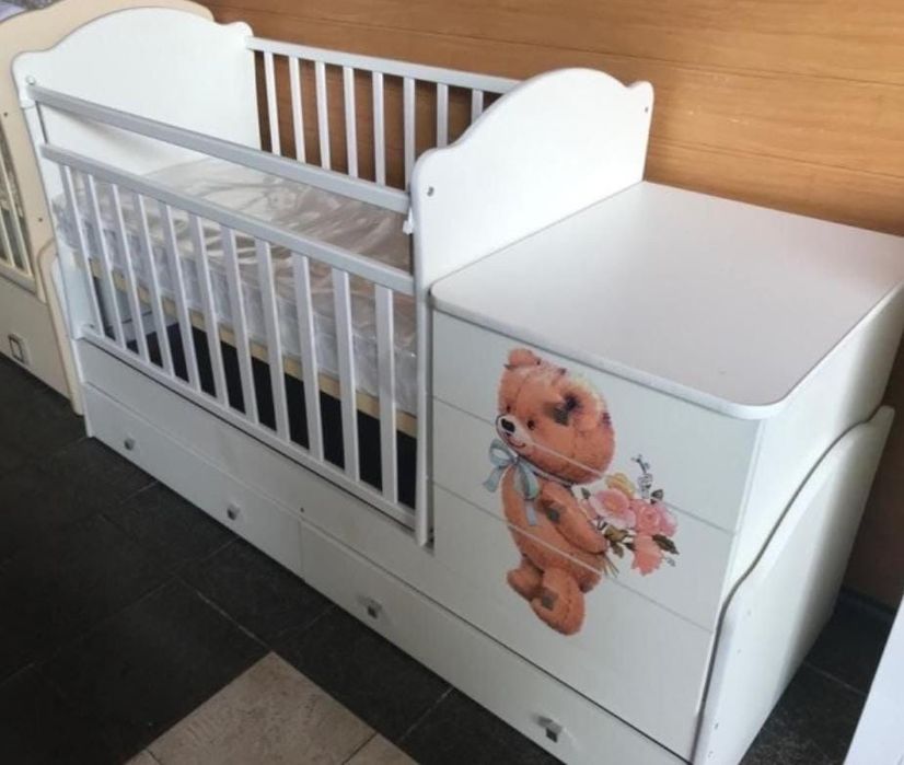 манеж - кровать.