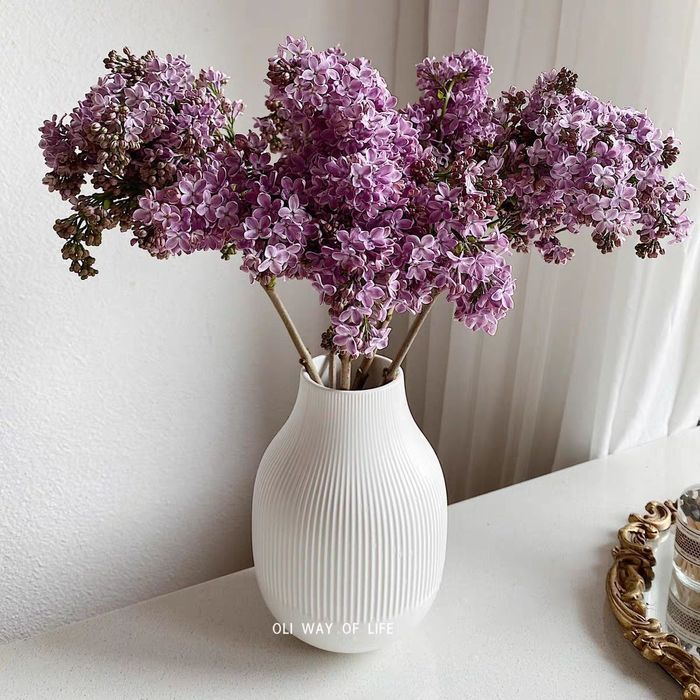 Керамическая ваза Сиена для цветов и сухоцветов декор дома