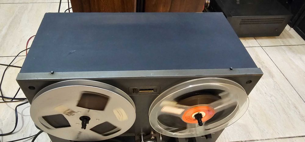 Magnetofon Akai GX-215 Autorevers 3 capete 3 motoare servisat test vid