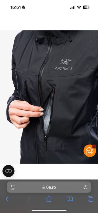 Geaca Arc’teryx dama 100% originala !!!