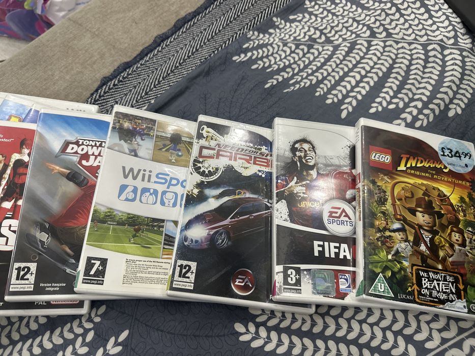 Диски игравые Wii 14 шт, очень интересно увлекательно