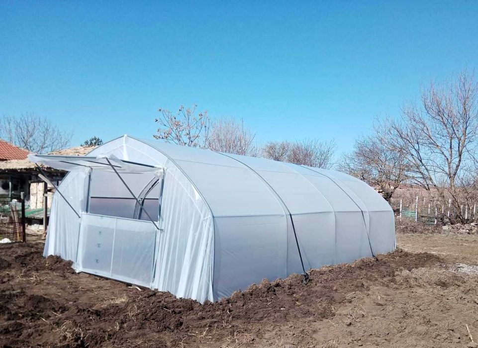 Оранжерии -тип Хоби / оранжерия ширина 4м