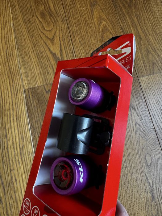 Set lumini bicicleta KLS