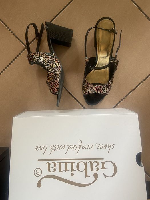 Дамски сандали Gabina естествена кожа