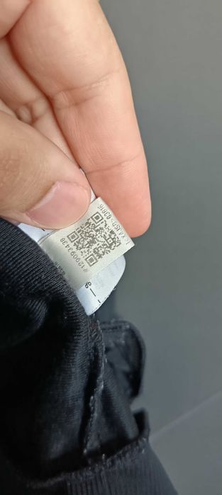Adidas размер XL мъжко горнище с цип в черен цвят отлично
