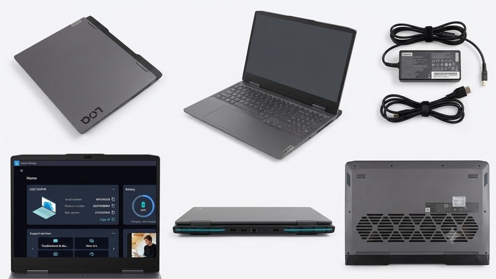 Laptop Lenovo LOQ15  - Gaming AMD RYZEN 7000, GEForce RTX
