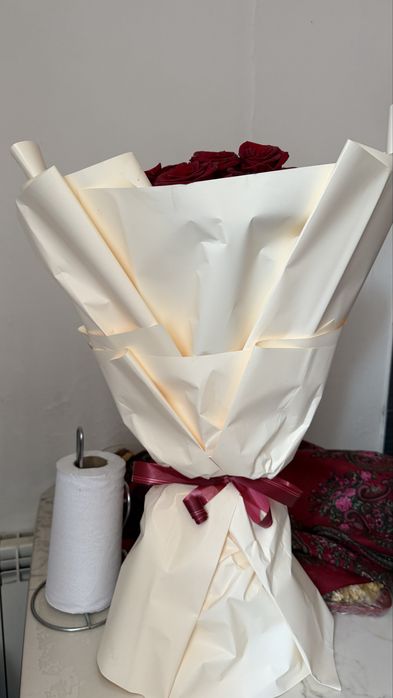 букет, розы 51 штук