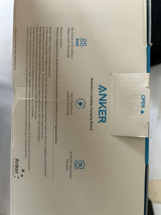 Statie de incarcare wireless pentru kindle