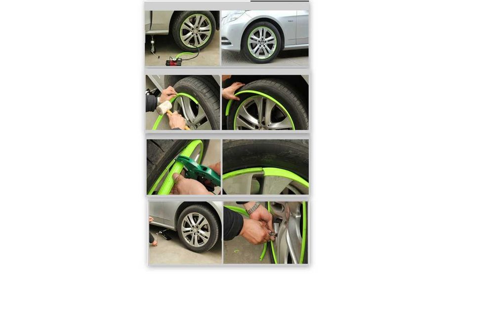 Dungi protectie jante, Inele protectie jante,plastic