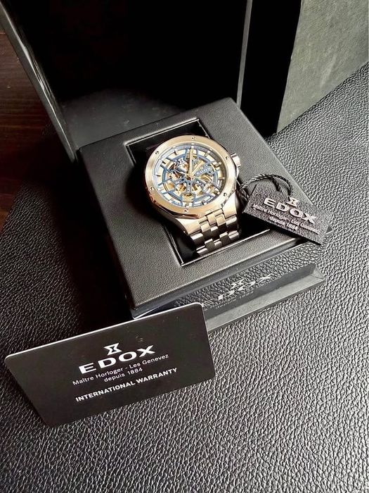 EDOX Delfin Mecano - Швейцарски автоматичен часовник