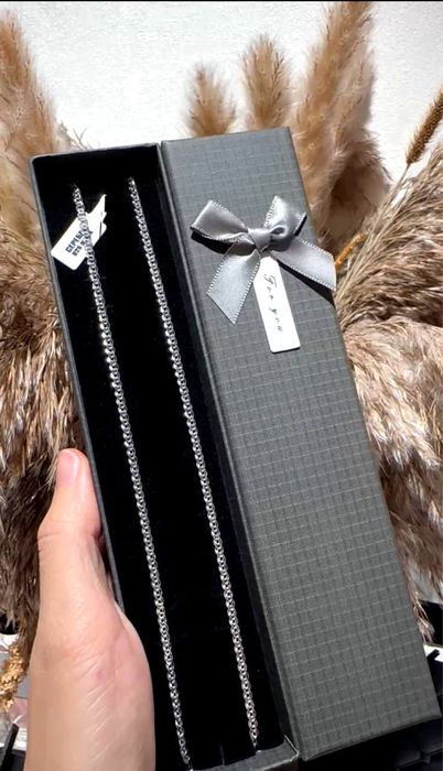 Серебряная мужская цепочка. Серебро 925. Не чернеет. Есть доставка.