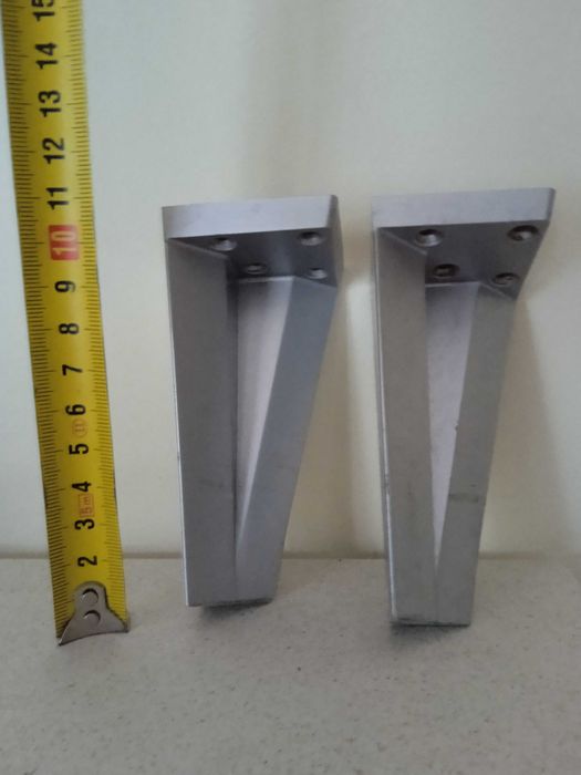 Крака метални за мебели, 2 бр.