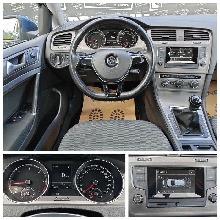Volkswagen Golf 7 / 1.6 TDI 105 CP *GARANȚIE* Scaune încălzite / Dublu Climatronic /*RATE*