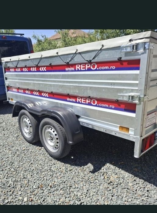 Remorca 750kg lungime 2.6m x 1.35 latime